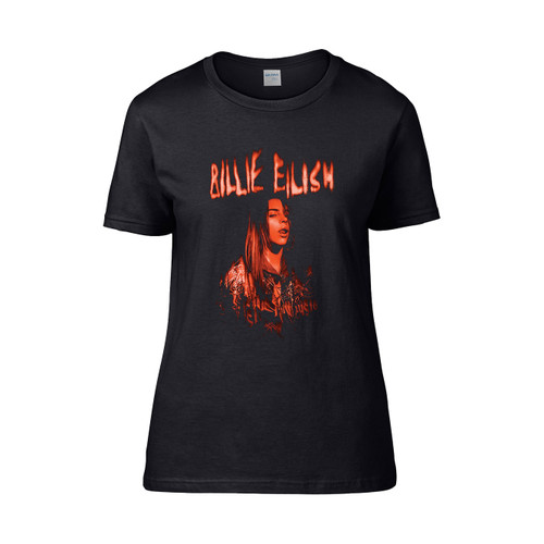 Billie Eilish Spooky Logo Women's T-Shirt Tee