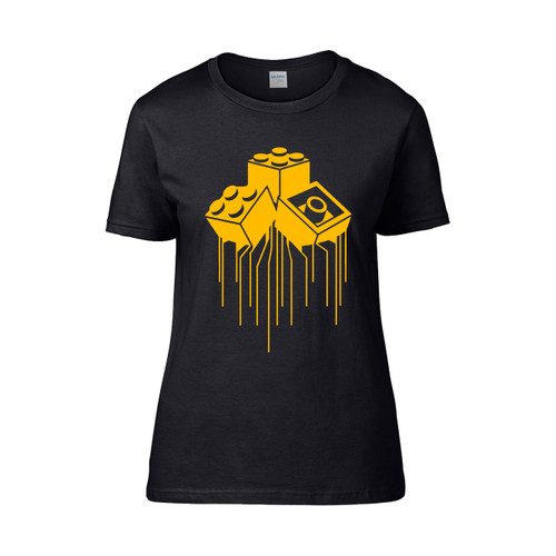 Brick Bleed Yellow Women's T-Shirt Tee