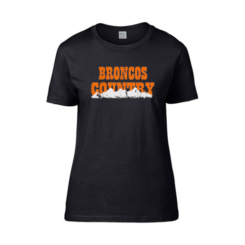 Broncos Rocky Mountain Denver Colorado Women's T-Shirt Tee