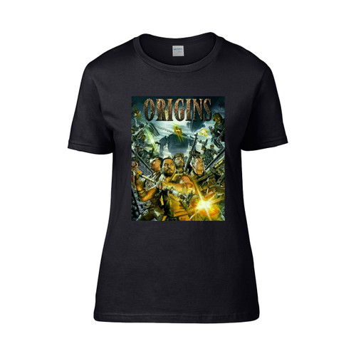 Call Of Duty Origins Black Ops 2 Zombie Women's T-Shirt Tee