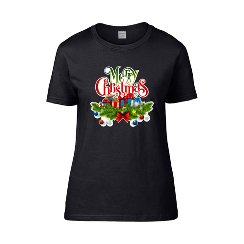 Christmas And Holiday Season Merry Christmas Women's T-Shirt Tee