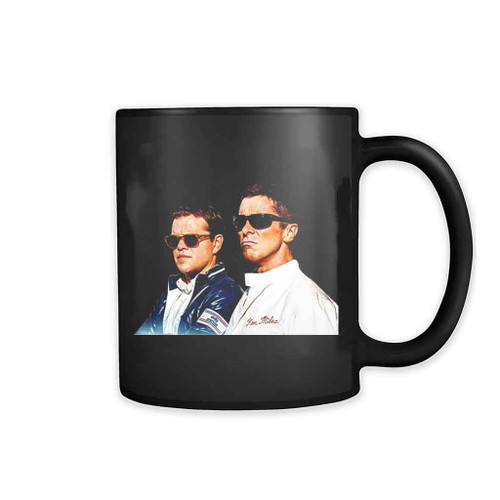 Le Mans 66 Matt Damon And Christian Bale 11oz Mug Le Mans 66 Matt Damon And Christian Bale 11oz Mug
