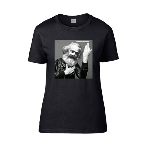 Comrades By Karl Marx Women's T-Shirt Tee