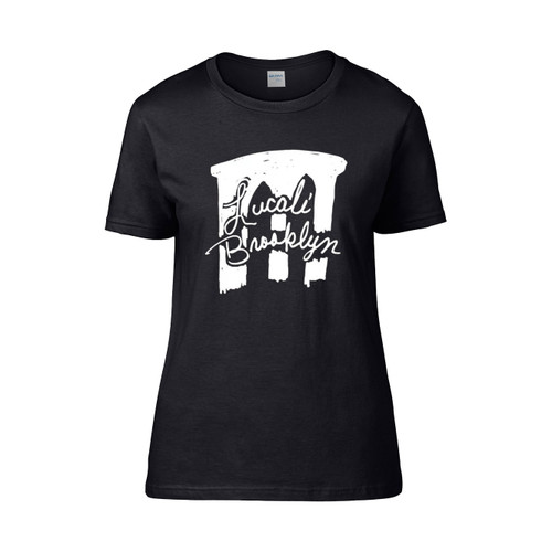 Dave Portnoy Lucali Brooklyn Pizza Women's T-Shirt Tee Dave Portnoy Lucali Brooklyn Pizza Women's T-Shirt Tee