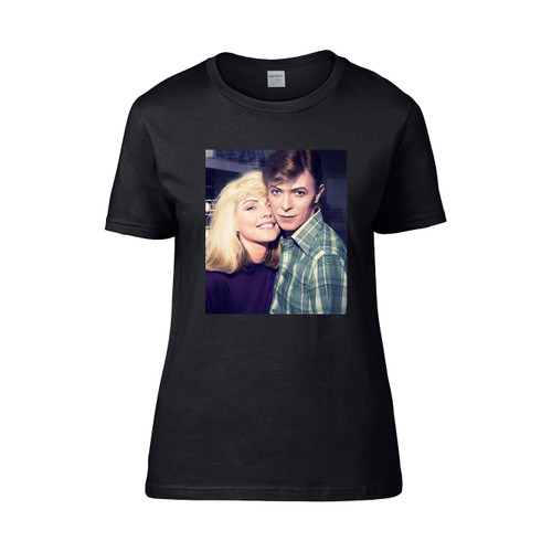 David Bowie And Debbie Harry Women's T-Shirt Tee