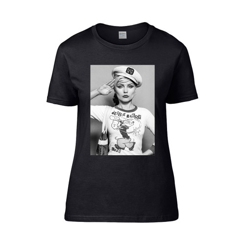 Debbie Harry Blondie Punk Rock Singer Meme Gift Funny Women's T-Shirt Tee