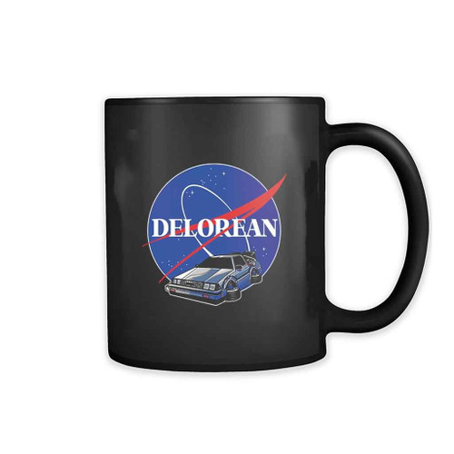Delorean Nasa Logo Parody 11oz Mug