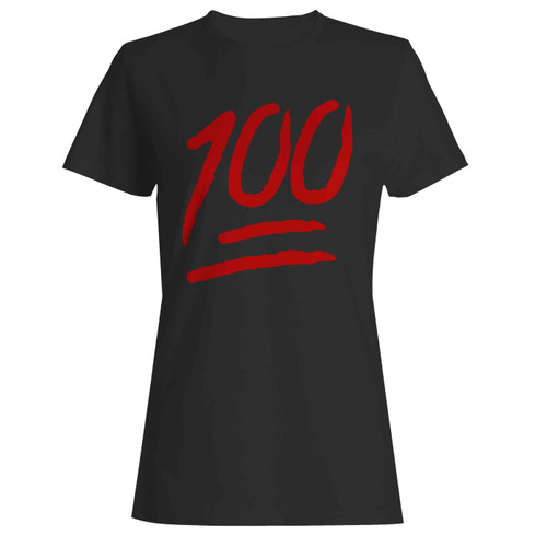 100 Emoji Women's T-Shirt Tee