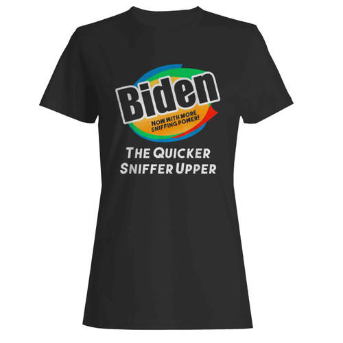 Funny Anti Joe Biden Sniffing Vintage Women's T-Shirt Tee