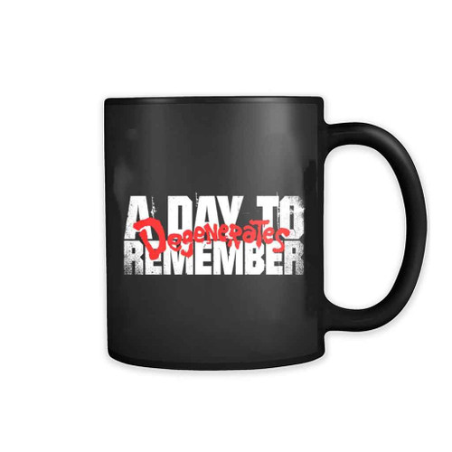 A Day To Remember Degenerates Logo 11oz Mug