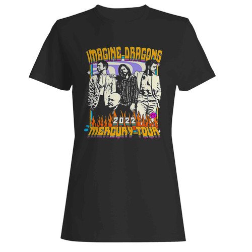 Imagine Dragons Mercury Tour 2022 Vintage Women's T-Shirt Tee