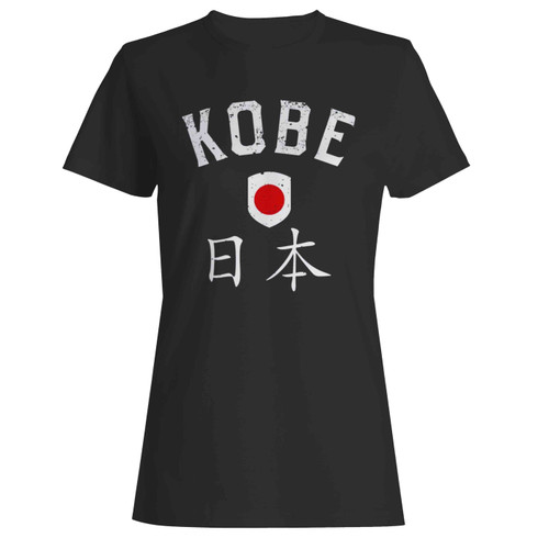 Kobe Japan Japanese Flag Kobe Women's T-Shirt Tee