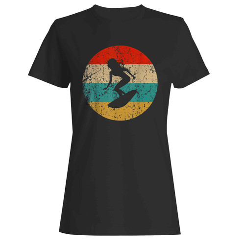 Retro Style Surfer Women's T-Shirt Tee