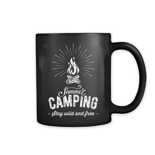 Summer Camping Stay Wild And Free 11oz Mug