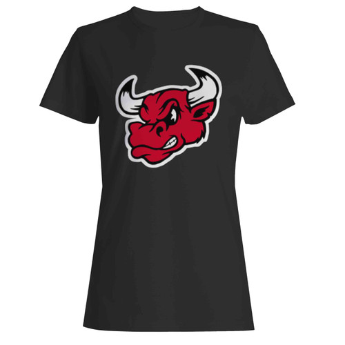 Vintage Bulls Mascot Women's T-Shirt Tee