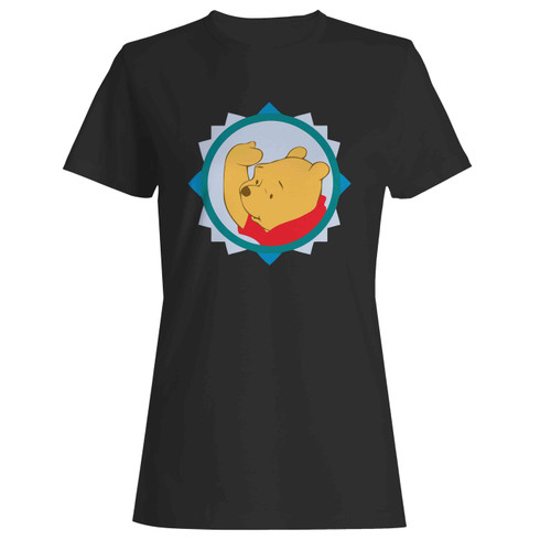 Winnie The Pooh Cute Bear Women's T-Shirt Tee
