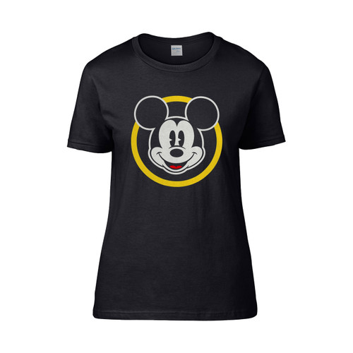 Disney Mickey Face Forever Mickey Mouse Women's T-Shirt Tee