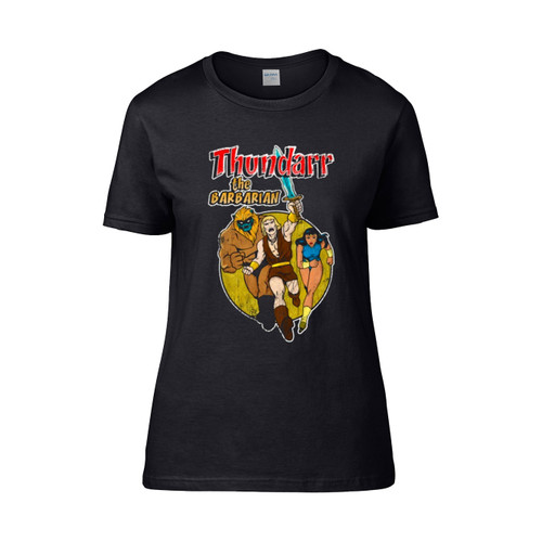 Distressed Thundarr The Barbarian Women's T-Shirt Tee