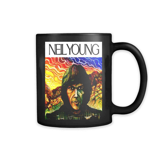 Neil Young Paint Art 11oz Mug