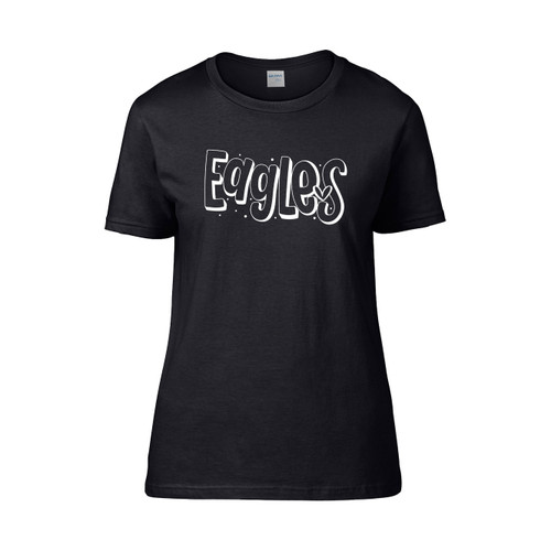 Eagles Game Day Sports School Women's T-Shirt Tee