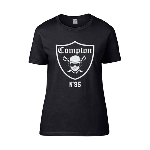 Eazy E Compton Raiders 1995 Hip Hop Women's T-Shirt Tee