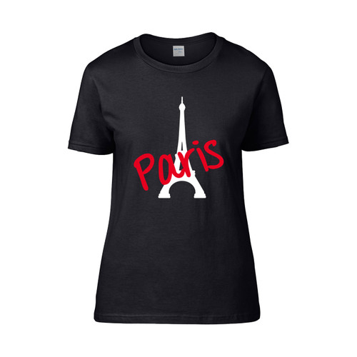 Eiffel Tower Paris Women's T-Shirt Tee