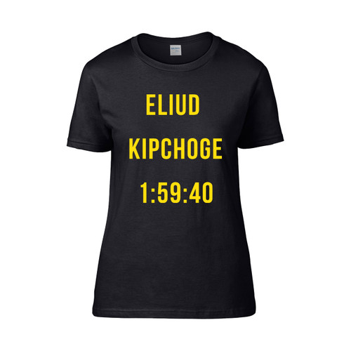 Eliud Kipchoge Yellow Women's T-Shirt Tee