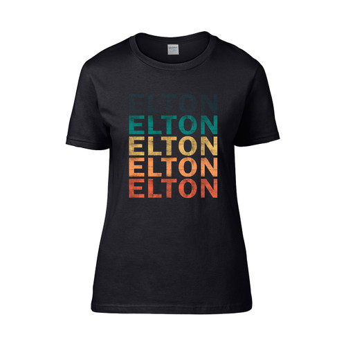 Elton John 2 Women's T-Shirt Tee