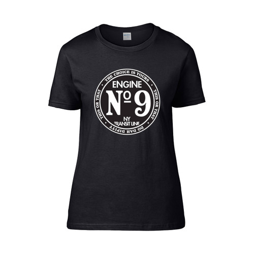 Engine Engine 9 On The New York Transit Line Women's T-Shirt Tee