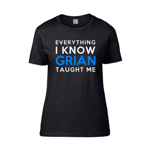 Everything I Know Grian Women's T-Shirt Tee Everything I Know Grian Women's T-Shirt Tee