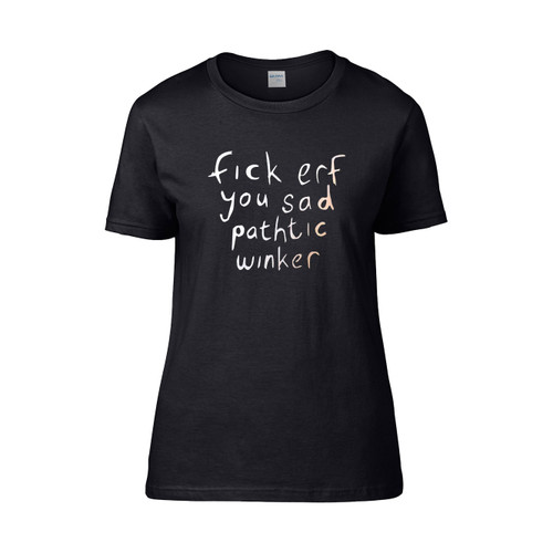 Fick Erf Bottom Inspired Social Distancing Women's T-Shirt Tee