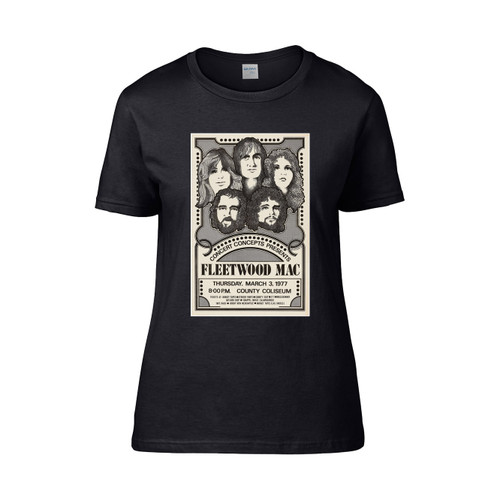 Fleetwood Mac Rock Band Women's T-Shirt Tee