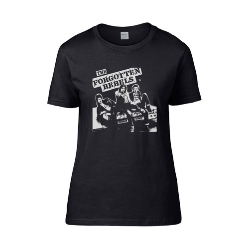 Forgotten Rebels Rock Band Women's T-Shirt Tee