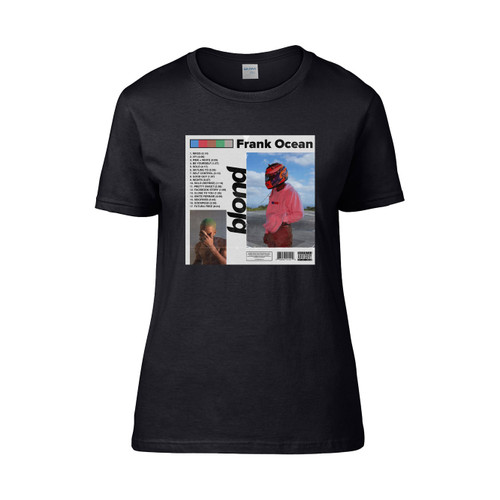 Frank Ocean Blond Track List Women's T-Shirt Tee