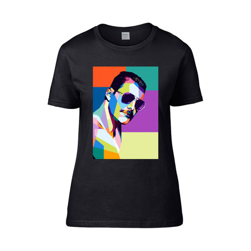 Freddie Mercury 001 Women's T-Shirt Tee