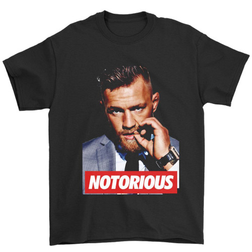 Conor Mcgregor Notorious Man's T-Shirt Tee