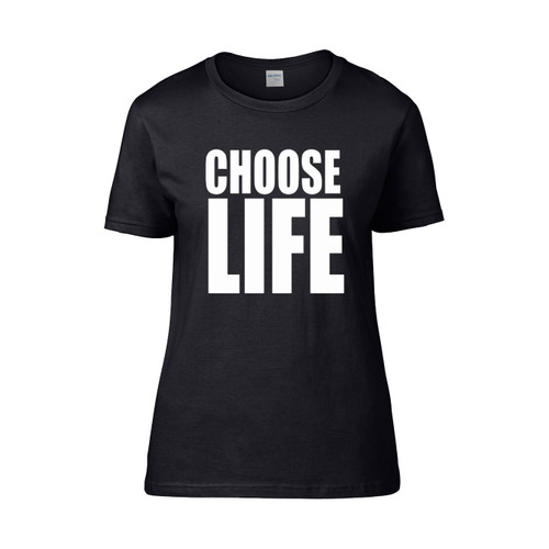 George Michael Choose Life Women's T-Shirt Tee
