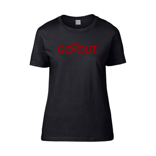 Go Out Red Women's T-Shirt Tee