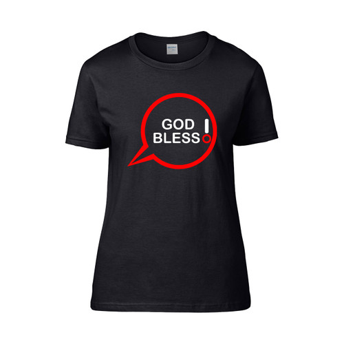 God Bless Lucky Red Women's T-Shirt Tee