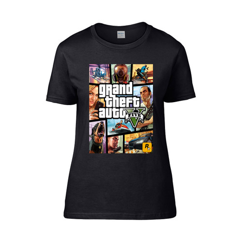 Grand Theft Auto Gta 5 Women's T-Shirt Tee