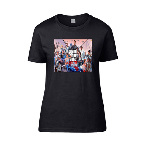 Grand Theft Auto Gta 5 Online Women's T-Shirt Tee