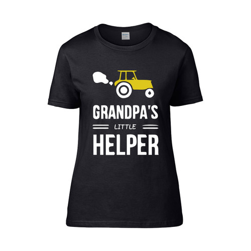 Grandpas Little Helper Women's T-Shirt Tee