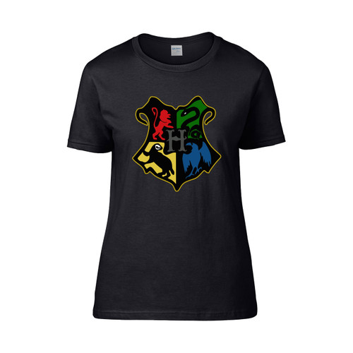 Harry Potter Hogwarts Crest Women's T-Shirt Tee