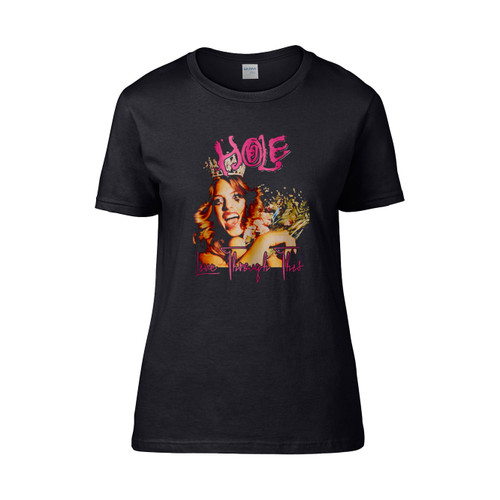 Hole Band Live Through This Hole Band Rock Music Women's T-Shirt Tee
