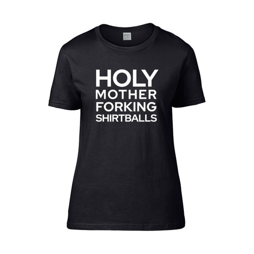 Holy Mother Forking Shirt Balls - The Good Place Women's T-Shirt Tee