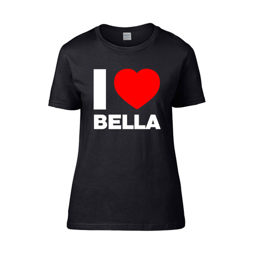 I Love Bella Women's T-Shirt Tee