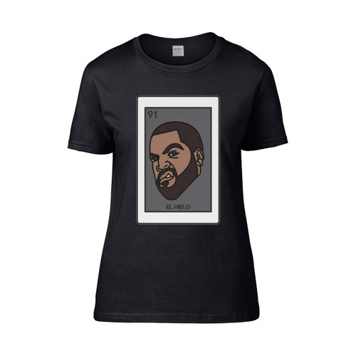 Ice Cube Los Angeles Compton Nwa San Francisco Oakland Loteria 2021 Women's T-Shirt Tee