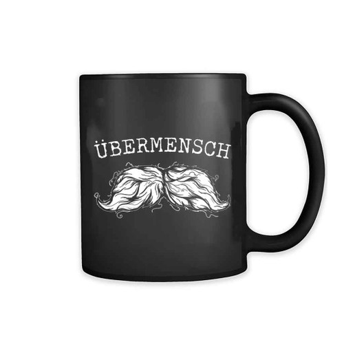 Ubermensch Mustache Logo 11oz Mug