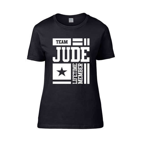 Jude Personalized Name Birthday  Women's T-Shirt Tee