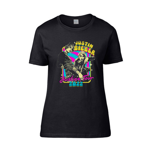 Justin Bieber Justice World Tour 2022 Vintage  Women's T-Shirt Tee